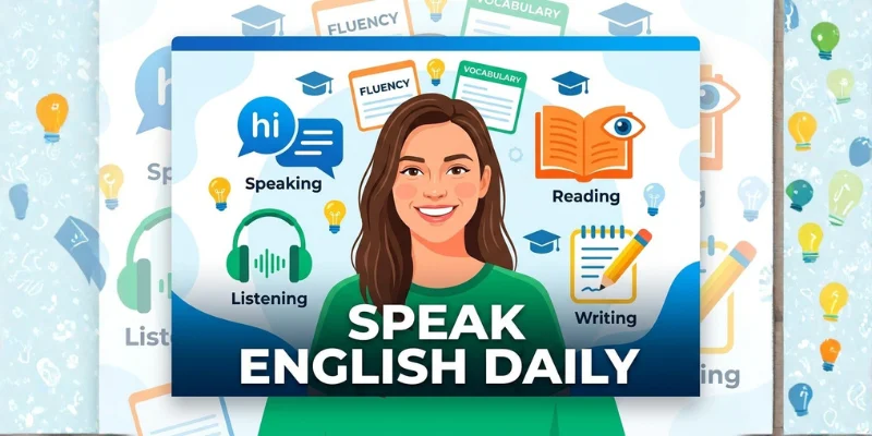 Speak English Daily Called General English.