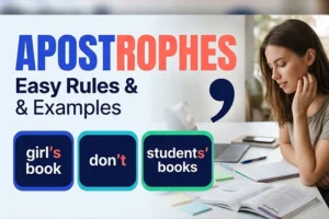 Apostrophes: Definition, Rules, Uses & Examples