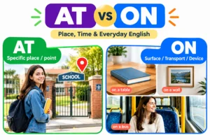 At vs On: Master This English Preposition Rule Today with Real-Life Examples
