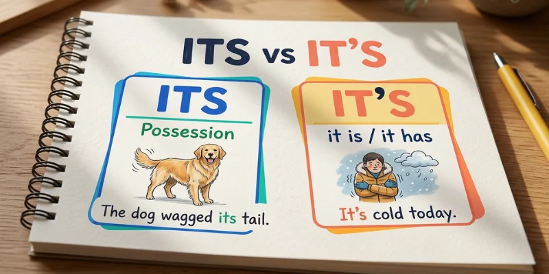 Its vs it’s showing possession and contraction rules